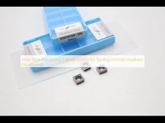 เม็ดมีดคาร์ไบด์สำหรับงานคว้านรูใน สำหรับการกลึง รับประกันความแข็ง HV3500