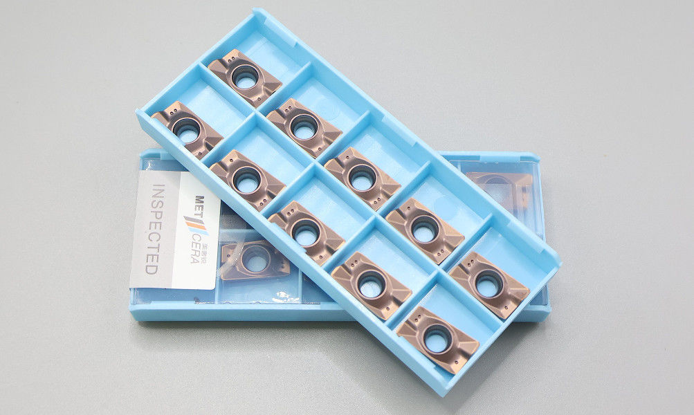 APMT1604PDER-MM สแตนเลส สแตนเลส คาร์บอน สแตนเลส ปลายการแปรรูปตัดคาร์ไบด์ ใส่ เครื่องตัดบด