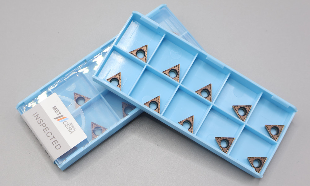 TPMT11 CNC Lathe Carbide Turning Insert สแตนเลส คาร์ไบด์ใส่สําหรับเครื่องมือหมุน TPMT110304-PSF