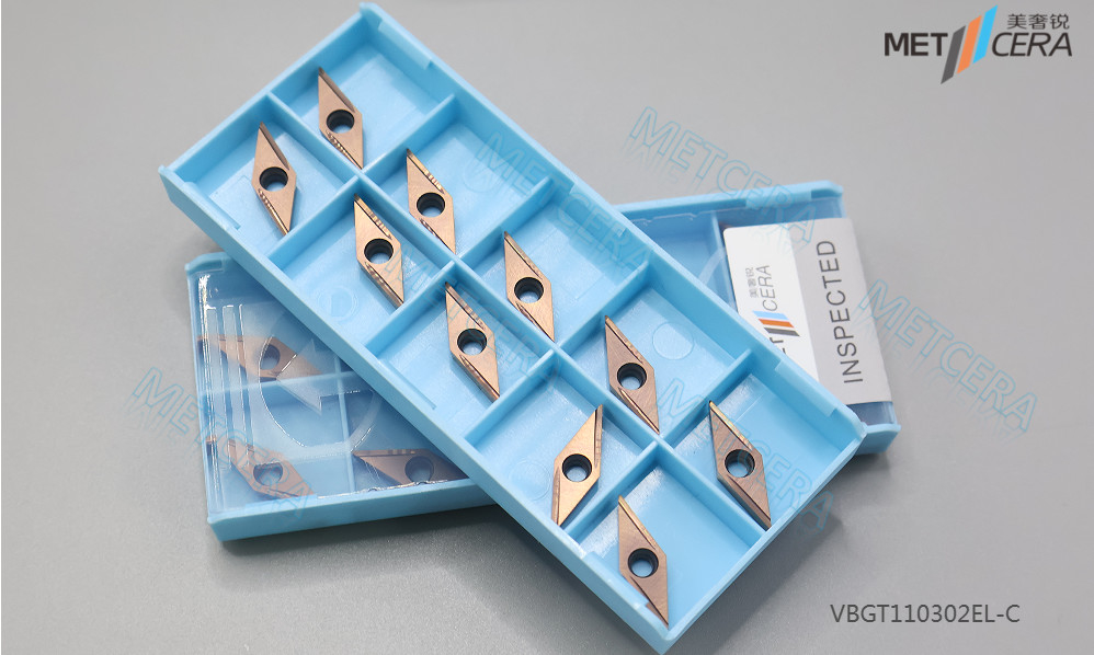 เครื่องมือตัดการหมุนคาร์ไบด์ CNC เหล็กไร้ขัด เครื่องแปรรูปละเอียดคุณภาพสูง เครื่องมือหมุนภายใน VBGT11