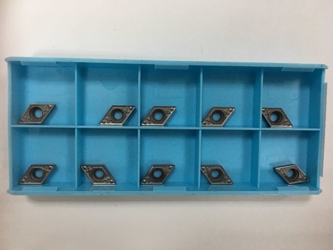 แอนติคอรอซิฟ เซอร์เมทหมุนใส่ความทนทานต่ออุณหภูมิสูง DCMT DCMT07 DCMT11