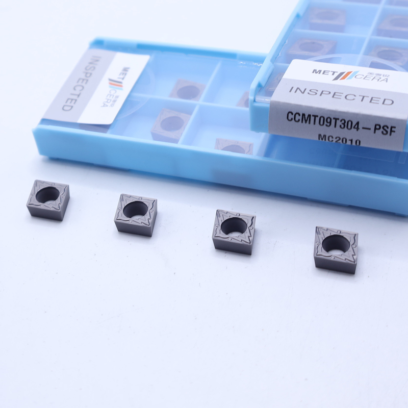 CCMT09T304 CNC Cermet Insert สําหรับเครื่องมือหมุนหมุนหมุนโลหะ เครื่องมือหมุนหมุนหมุนโลหะเซรามิก เครื่องตัดชิปบราคเกอร์