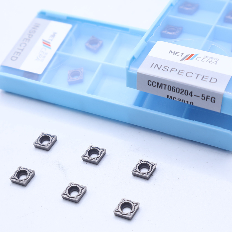 CNC การหมุนใส่ความต้านทานสูง CCMT06-5FG