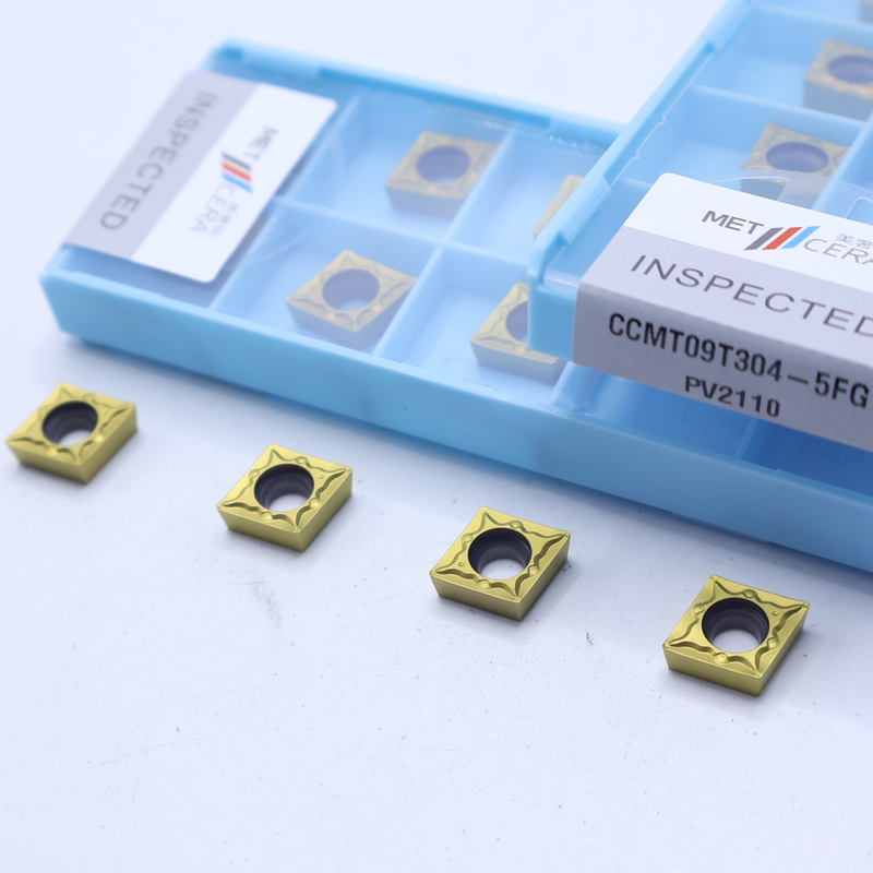 CNC การหมุนใส่ความต้านทานสูง CCMT06-5FG