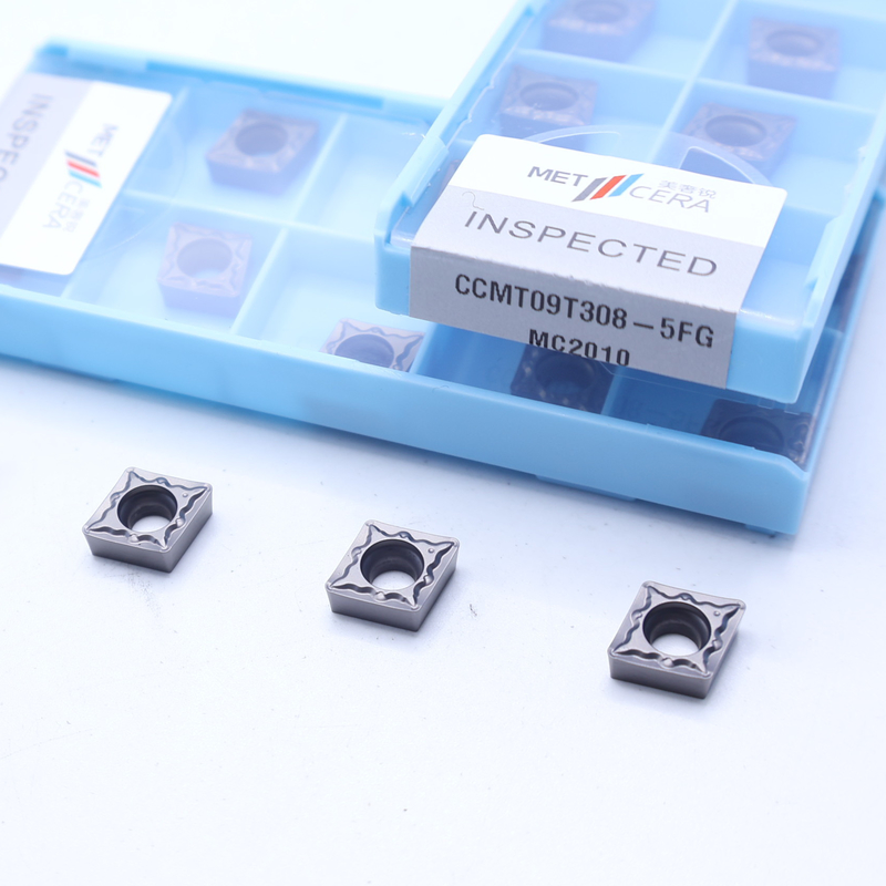 CNC การหมุนใส่ความต้านทานสูง CCMT06-5FG