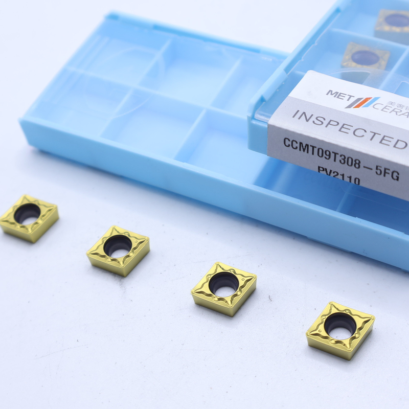 CNC การหมุนใส่ความต้านทานสูง CCMT06-5FG