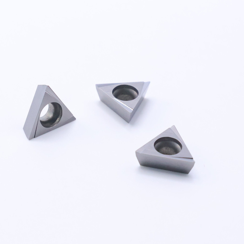 TPGT10 TPGT11 Carbide Turning Inserts สําหรับ CNC Turning 4W ชิปบริคเกอร์ในเงิน / ทองแดง