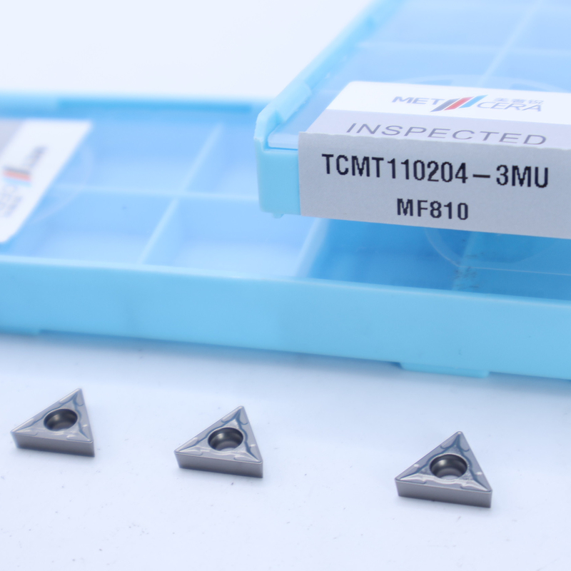 การหมุนคาร์ไบด์ใส่ TCMT09 TCMT11 TCMT16, การใส่บวก CNC ด้วย 3MU ครึ่งเสร็จ Chipbreaker