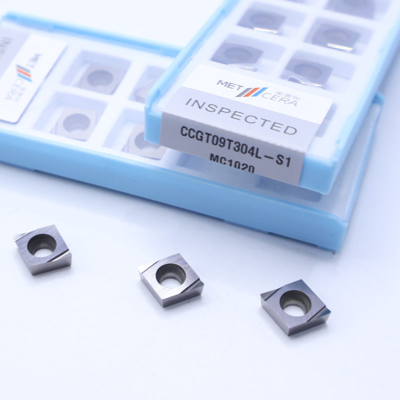 S1 ชิปบราคเกอร์ชาร์ปฟินิชชั่น เซอร์เมท CNC การหมุนใส่ CCGT03 CCGT04 CCGT06 CCGT09 ด้วยข้อดีความทนทานสูง