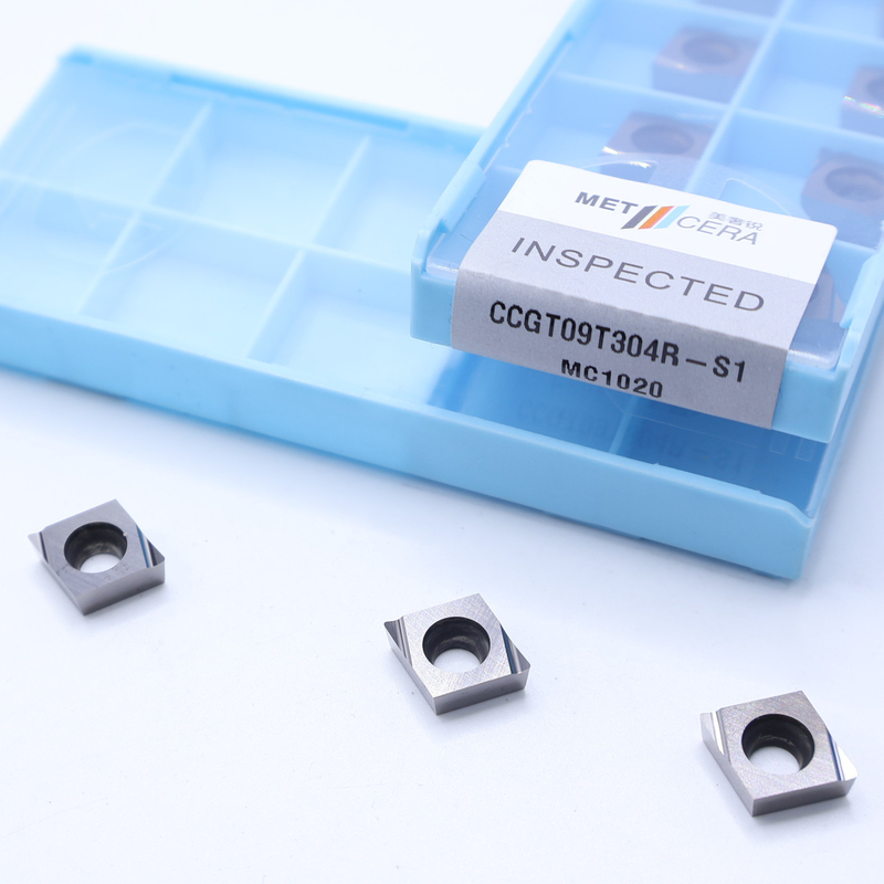 S1 ชิปบราคเกอร์ชาร์ปฟินิชชั่น เซอร์เมท CNC การหมุนใส่ CCGT03 CCGT04 CCGT06 CCGT09 ด้วยข้อดีความทนทานสูง